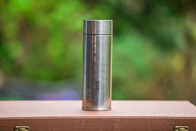 298ml直款保溫杯銀色